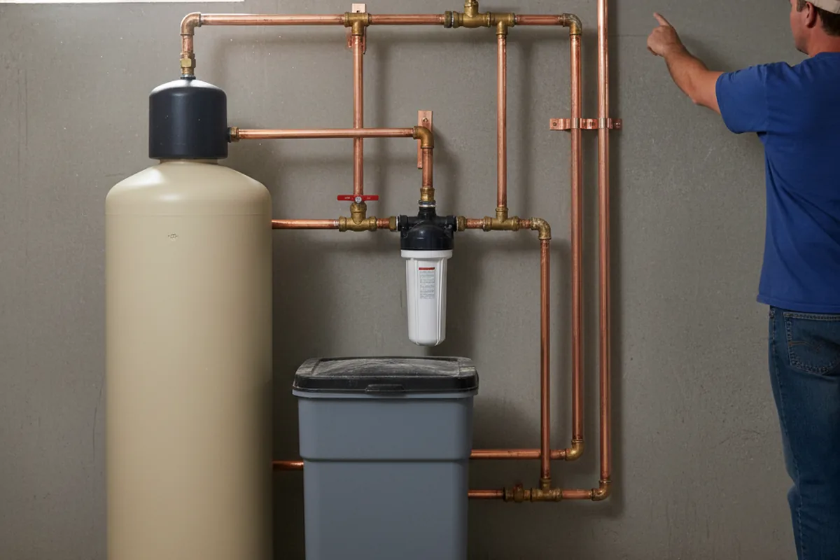 Whole-house water treatment system installed in Lansford